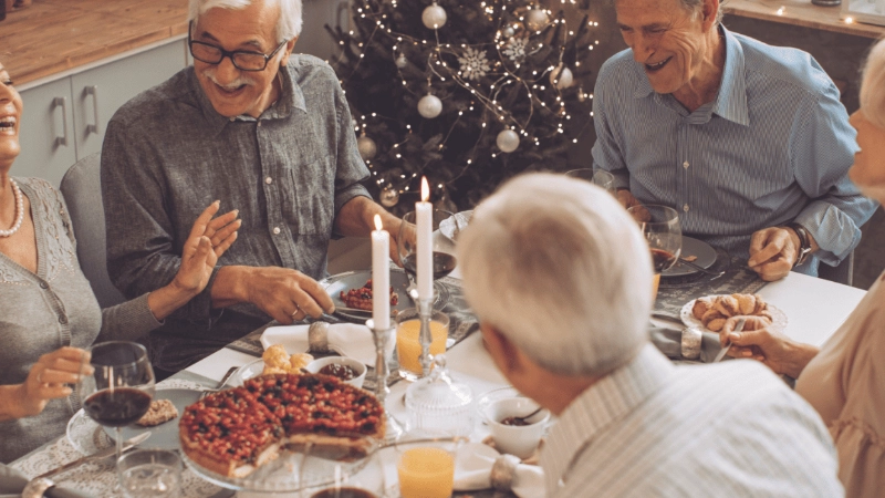 Vignette Tables de Noël